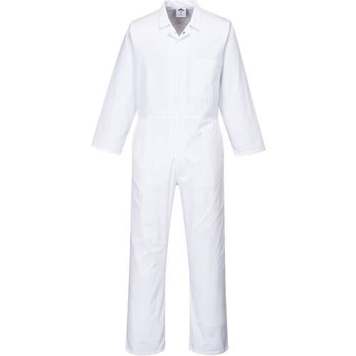 Portwest Food Industry Coveralls - White XL & XXL
