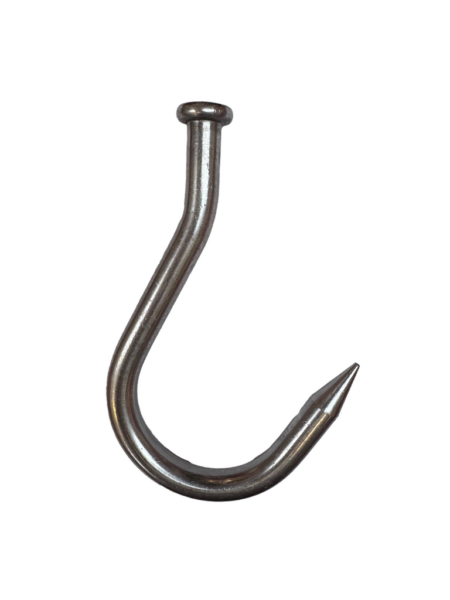 220mm x 18mm Stainless Steel Meat Hook