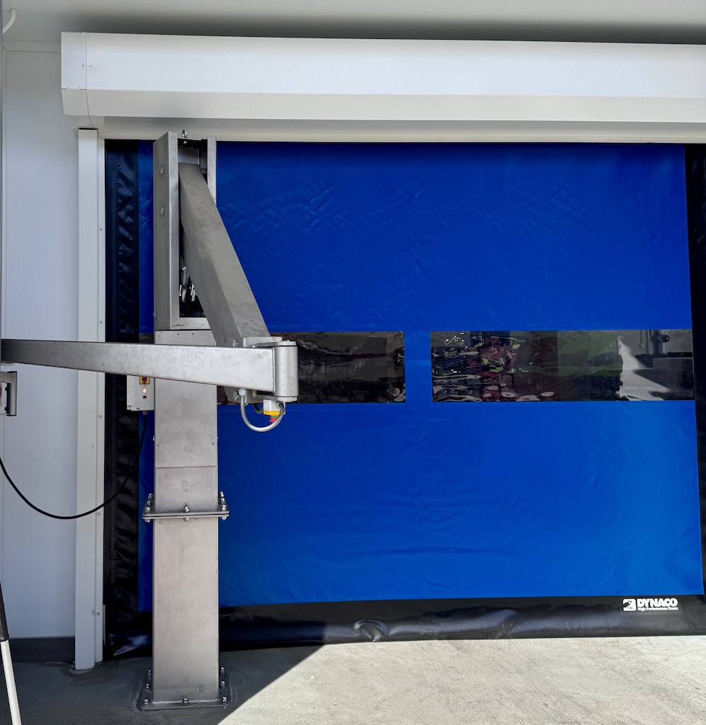 Meat loading arm supplied for carcass unloading at HG Walter